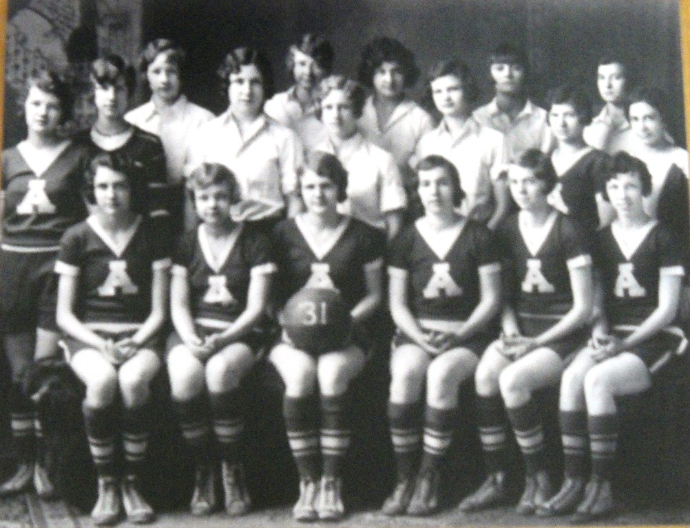 1931 Aitkin High School Girls Basketball Team